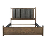 Newent Dark Walnut Queen Bed - Ornate Home