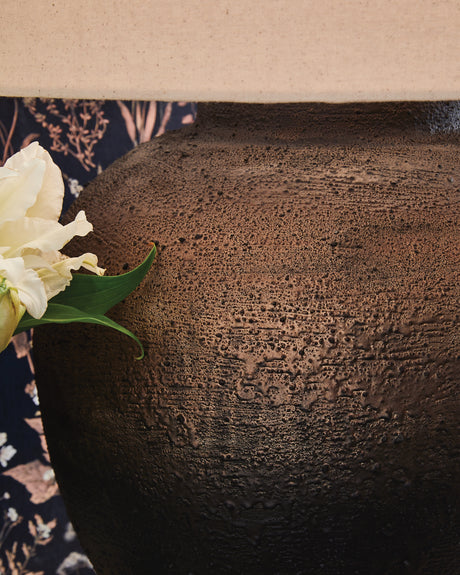 Newgerhard Brown/Black Metal Table Lamp (1/CN) - Ornate Home