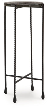 Newgoren Clear/Black Accent Table - Ornate Home