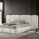 Newhaven Ivory White Queen Bed - Ornate Home