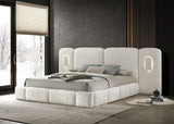Newhaven Ivory White Queen Bed - Ornate Home
