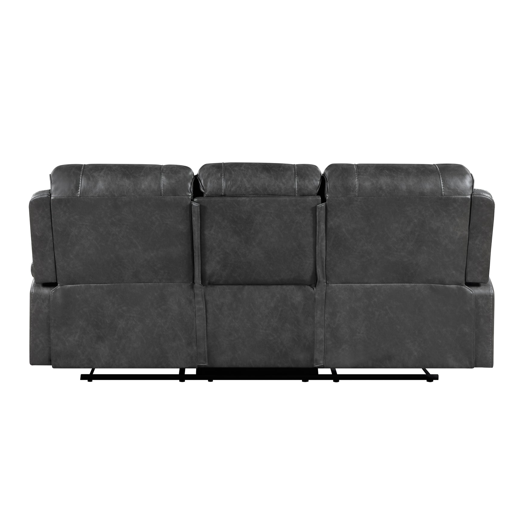 Newnan Gray Double Reclining Sofa - Ornate Home