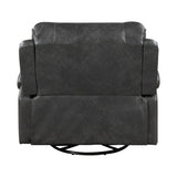 Newnan Gray Swivel Glider Reclining Chair - Ornate Home