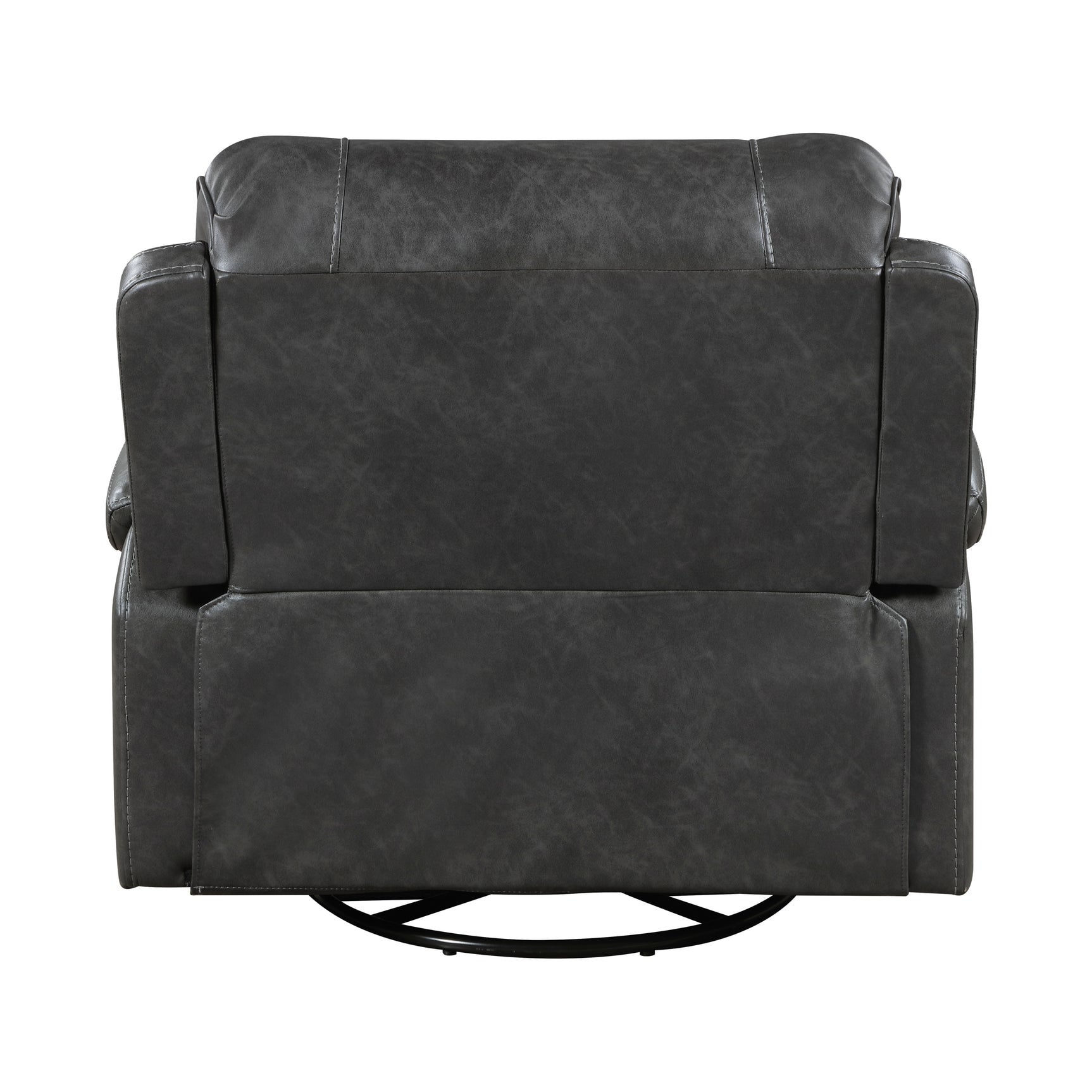 Newnan Gray Swivel Glider Reclining Chair - Ornate Home