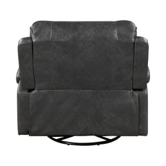 Newnan Gray Swivel Glider Reclining Chair - Ornate Home