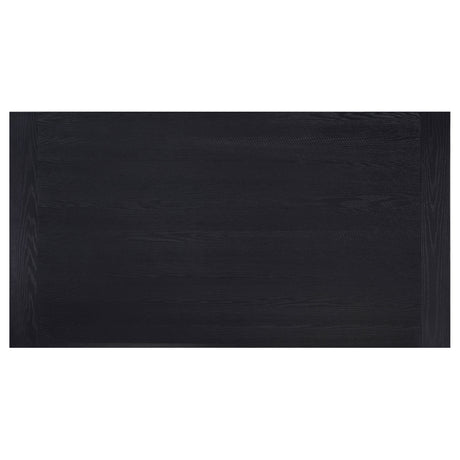 Newport Black 5-piece Dining Room Set - Ornate Home