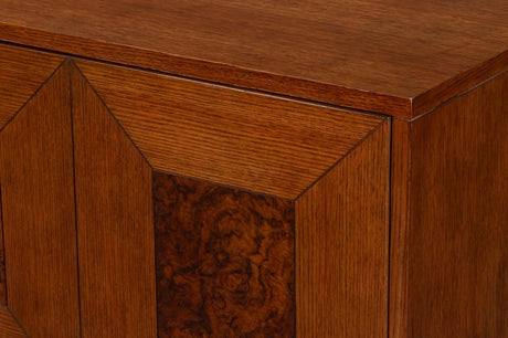 Newport Brown Credenza - Ornate Home