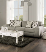 Newry Gray Sofa & Loveseat - Ornate Home