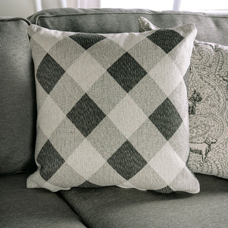 Newry Gray Sofa & Loveseat - Ornate Home