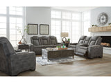 Next-Gen DuraPella Power Reclining Sofa, Loveseat and Recliner Adjustable Headrest - Ornate Home