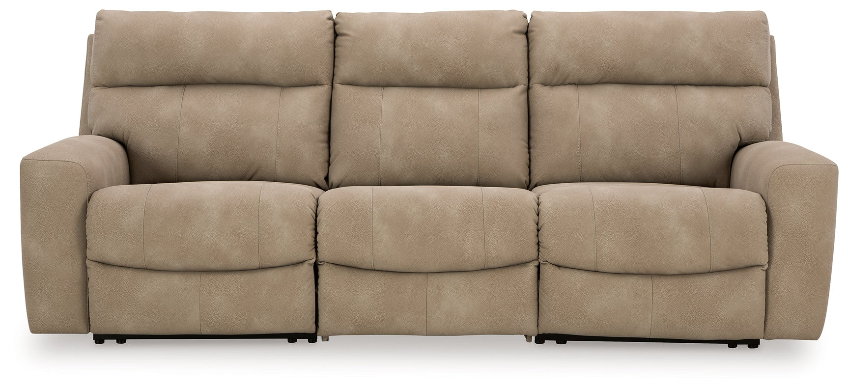 Next-Gen DuraPella Sand 3-Piece Power Reclining Sectional Sofa - Ornate Home