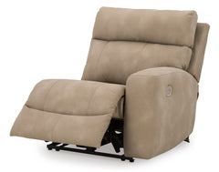 Next-Gen DuraPella Sand 4-Piece Power Reclining Sectional - Ornate Home