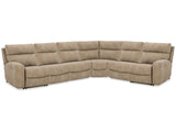 Next-Gen DuraPella Sand 6-Piece Power Reclining Sectional - Ornate Home