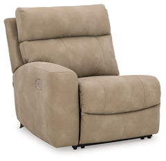 Next-Gen DuraPella Sand 6-Piece Power Reclining Sectional - Ornate Home