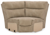 Next-Gen DuraPella Sand 6-Piece Power Reclining Sectional - Ornate Home