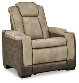 Next-Gen DuraPella Sand Power Recliner (Online Special Price) - Ornate Home