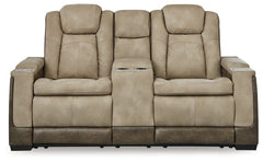 Next-Gen DuraPella Sand Power Reclining Loveseat & Power Recliner - Ornate Home