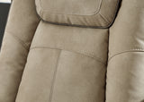 Next-Gen DuraPella Sand Power Reclining Loveseat w/ Console (Online Special Price) - Ornate Home