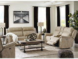 Next-Gen DuraPella Sand Power Reclining Sofa, Loveseat and Recliner (Online Special Price) - Ornate Home