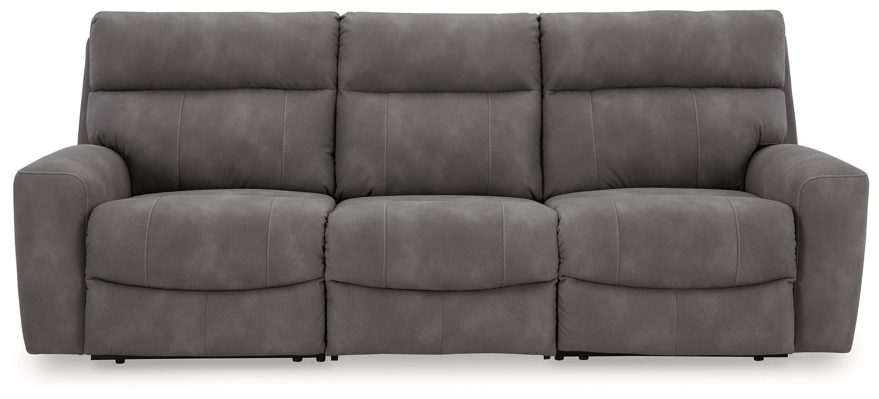 Next-Gen DuraPella Slate 3-Piece Power Reclining Sectional Sofa - Ornate Home