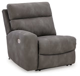 Next-Gen DuraPella Slate 4-Piece Power Reclining Sectional (Online Special Price) - Ornate Home