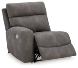 Next-Gen DuraPella Slate 4-Piece Power Reclining Sectional (Online Special Price) - Ornate Home