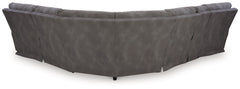 Next-Gen DuraPella Slate 6-Piece Power Reclining Sectional - Ornate Home