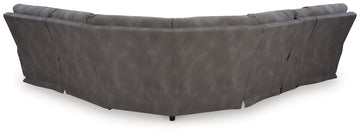 Next-Gen DuraPella Slate 6-Piece Power Reclining Sectional - Ornate Home