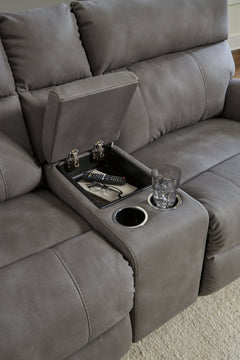 Next-Gen DuraPella Slate 6-Piece Power Reclining Sectional - Ornate Home