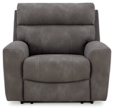 Next-Gen DuraPella Slate Power Recliner - Ornate Home