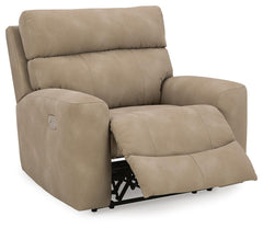 Next-Gen Durapella Sand 3-Piece Sectional and Recliner - Ornate Home
