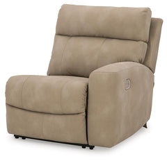 Next-Gen Durapella Sand 4-Piece Power Reclining Sectional - Ornate Home