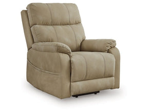 Next-Gen Durapella Sand Power Lift Recliner (Online Special Price) - Ornate Home