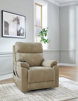 Next-Gen Durapella Sand Power Lift Recliner (Online Special Price) - Ornate Home