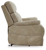 Next-Gen Durapella Sand Power Lift Recliner (Online Special Price) - Ornate Home