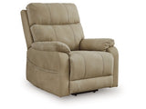 Next-Gen Durapella Sand Power Lift Recliner - Ornate Home