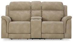 Next-Gen Durapella Sand Power Reclining Loveseat and Power Recliner - Ornate Home