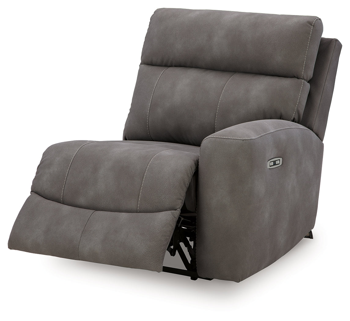 Next-Gen Durapella Slate 3-Piece Power Reclining Sectional (Online Special Price) - Ornate Home