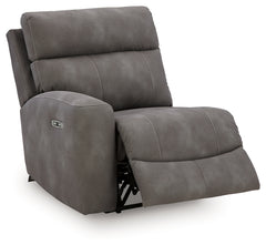 Next-Gen Durapella Slate 3-Piece Power Reclining Sectional - Ornate Home
