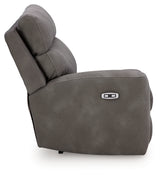 Next-Gen Durapella Slate 3-Piece Power Reclining Sectional - Ornate Home