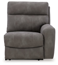 Next-Gen Durapella Slate 3-Piece Power Reclining Sectional - Ornate Home