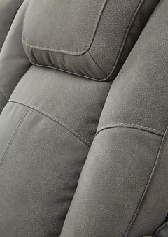 Next-Gen Durapella Slate Power Reclining Sofa and Loveseat - Ornate Home