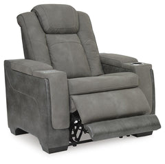 Next-Gen Durapella Slate Power Reclining Sofa and Power Recliner - Ornate Home