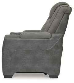 Next-Gen Durapella Slate Power Reclining Sofa and Power Recliner - Ornate Home