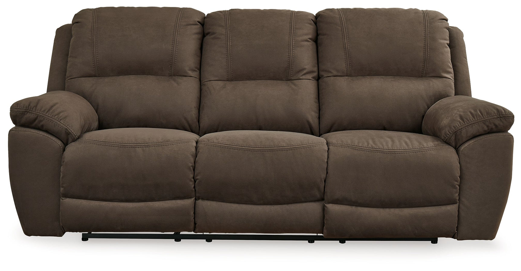 Next-Gen Gaucho Espresso Manual Reclining Sofa - Ornate Home