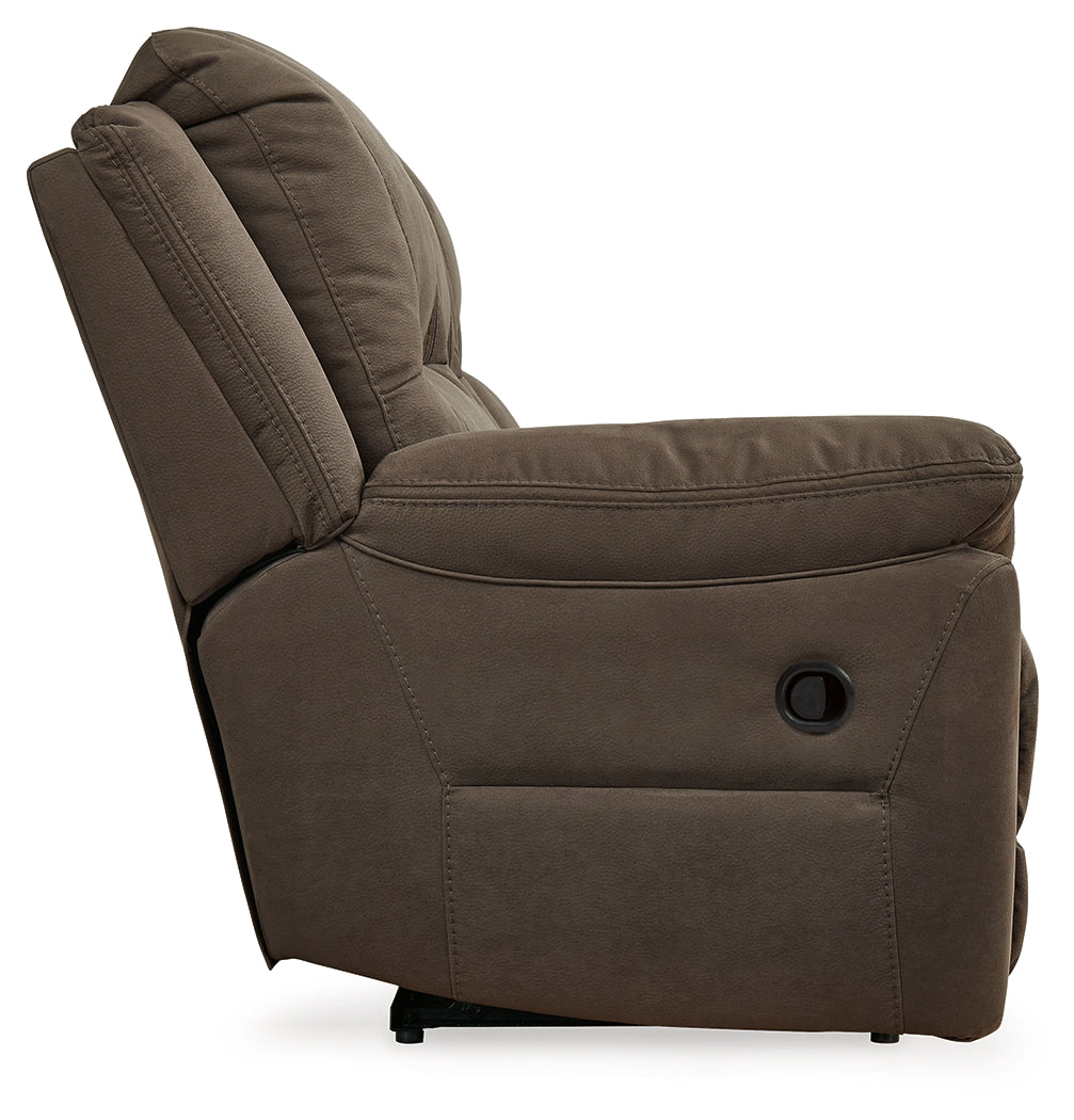 Next-Gen Gaucho Espresso Manual Reclining Sofa - Ornate Home