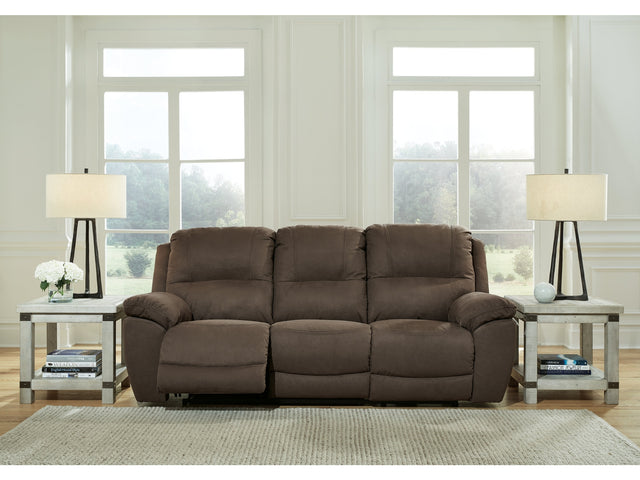 Next-Gen Gaucho Espresso Manual Reclining Sofa - Ornate Home