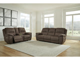Next-Gen Gaucho Espresso Power Reclining Sofa and Loveseat - Ornate Home