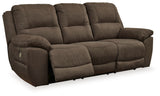 Next-Gen Gaucho Espresso Power Reclining Sofa and Loveseat - Ornate Home