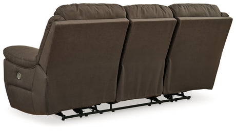 Next-Gen Gaucho Espresso Power Reclining Sofa and Loveseat - Ornate Home